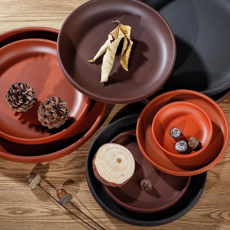 Yixing Purple Clay Plates