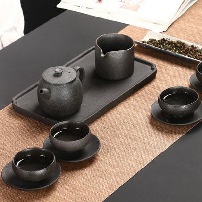 Japanese Style Coarse Pottery Teapot