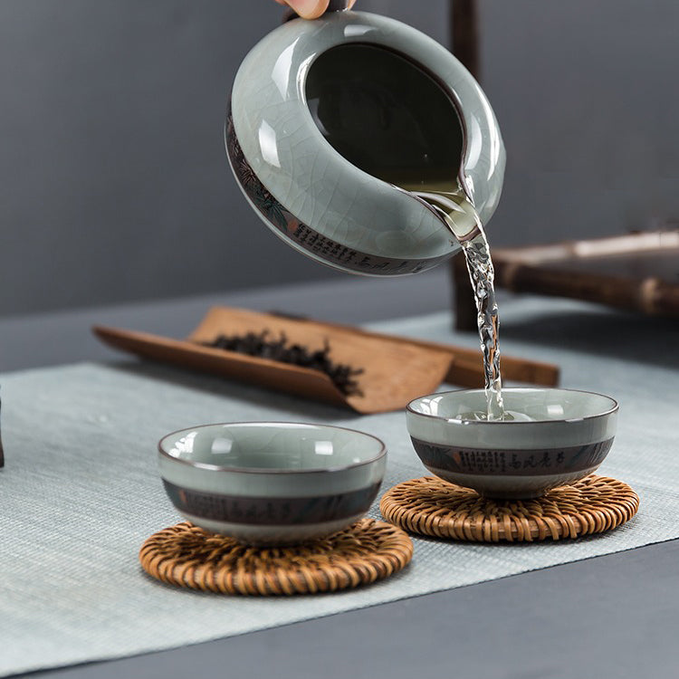 Dragon Ball Ice Crack Ruyao Tea Set – Umi Tea Sets