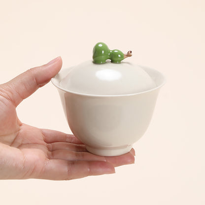 Gourd Gaiwan Travel Tea Set