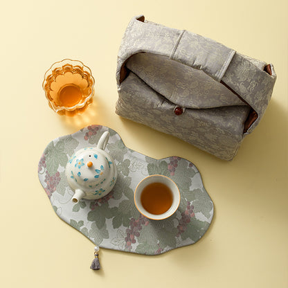 Freesia Ceramic Travel Tea Set