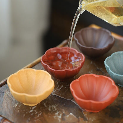 Set of Five - Yixing Clay Gongfu Tea Cup