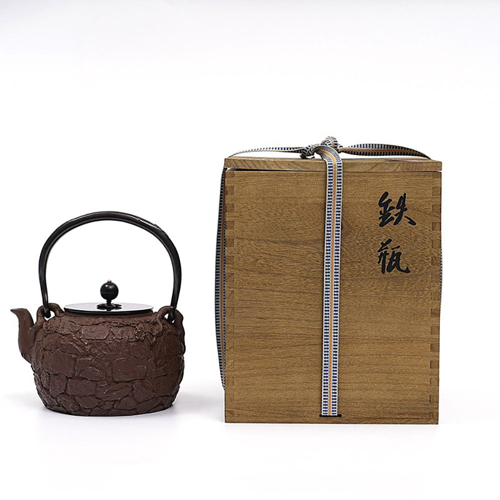 Japanese Stone Texture Cast Iron Teapot – Umi Tea Sets