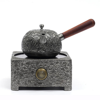 Japanese Sand Iron Side Handle Teapot
