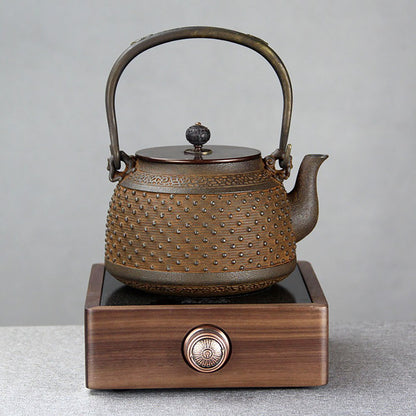 Japanese Rivet Cast Iron Teapot