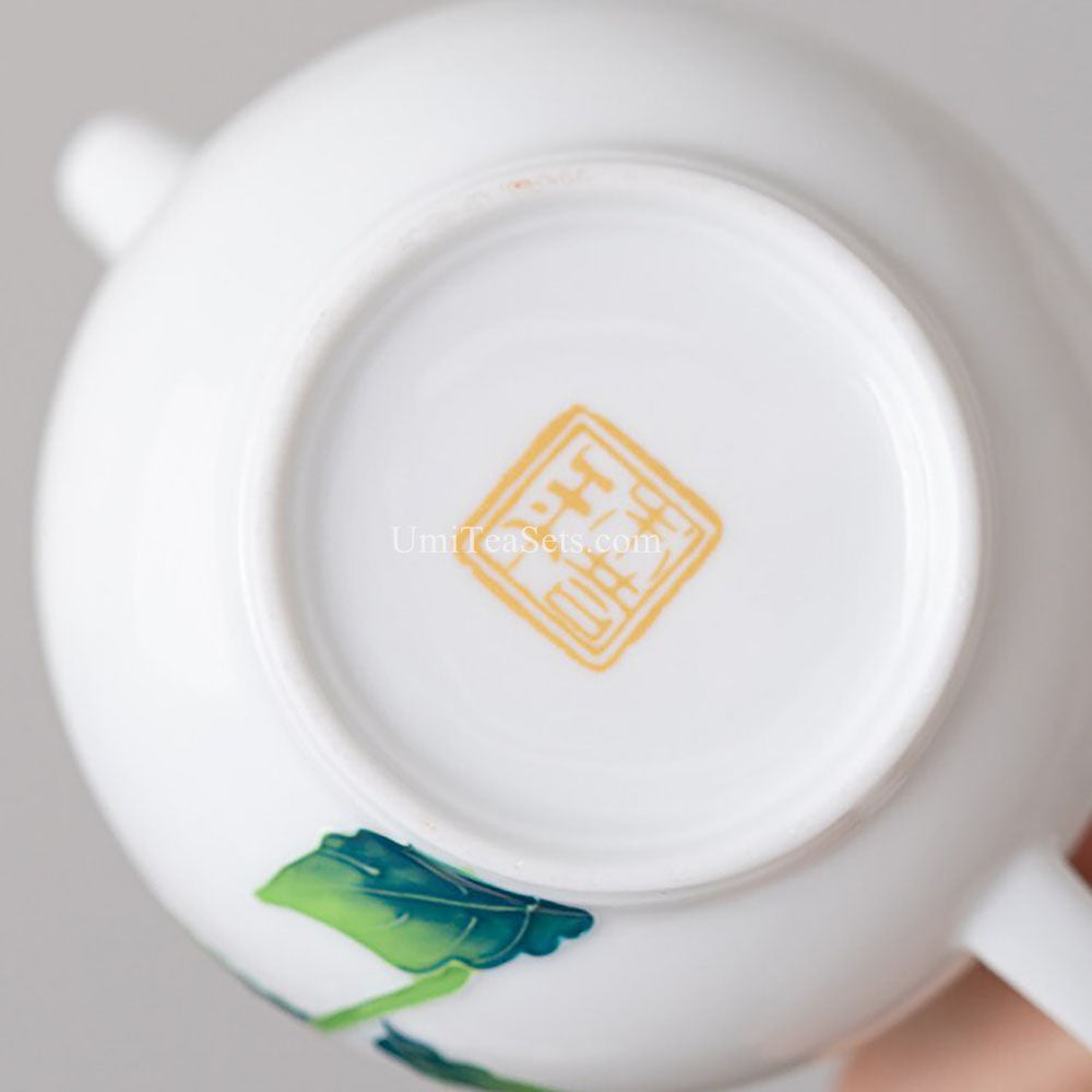 Blue Hydrangea Porcelain Tea Set