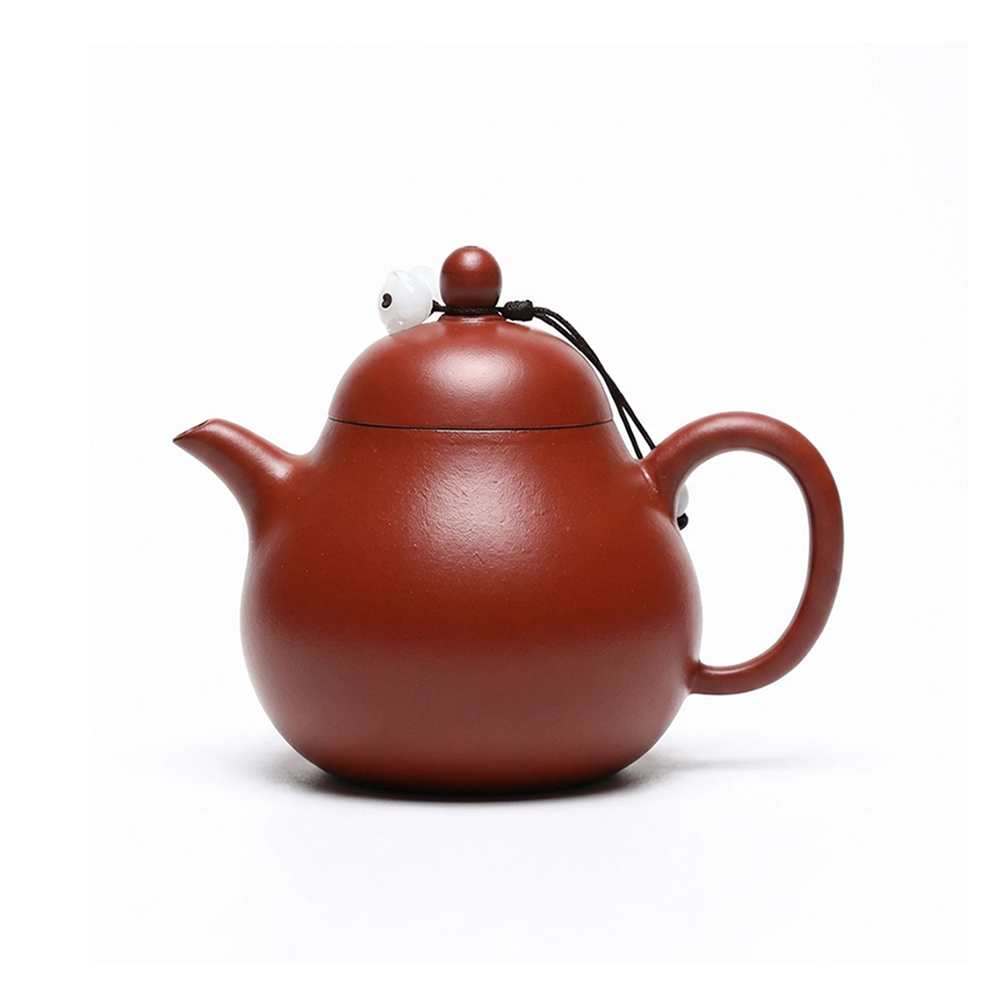 Yixing Da Hong Pao Clay Pear Teapot