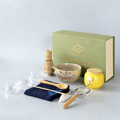 Japanese Cute Cat Ceramic Matcha Tea Set
