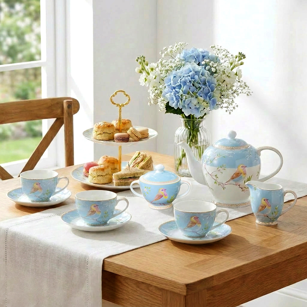 English Country Garden Fine Bone China Afternoon Tea Set
