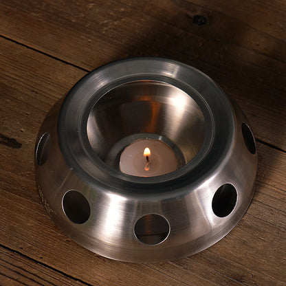 Stainless Steel Candle Teapot Warmer