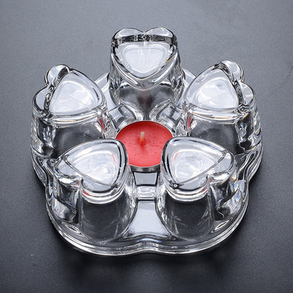 Heart Shaped Teapot Candle Warmer