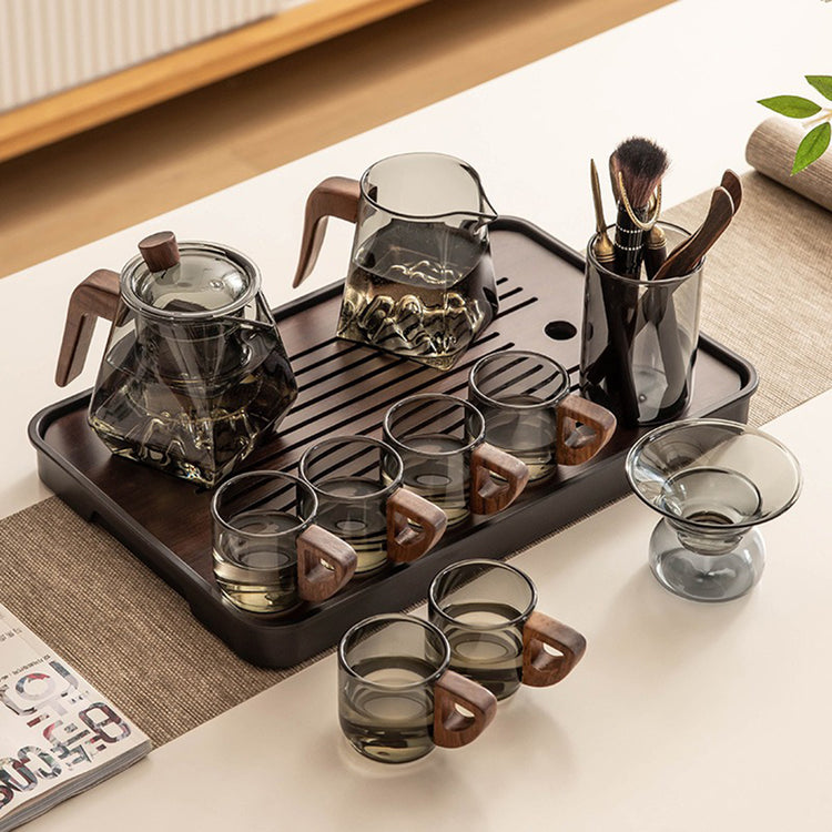 Glass Square Tea Set Glass Tea Sets – Umi Tea Sets