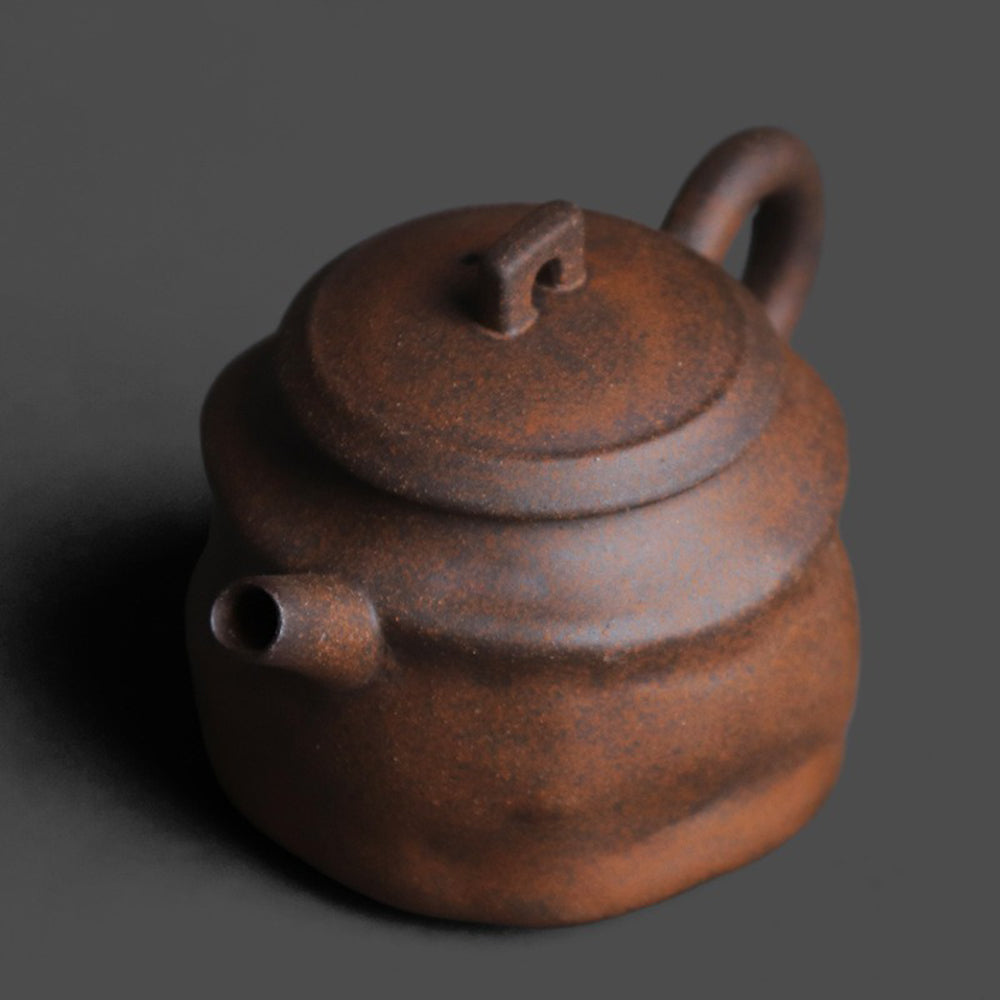 Chinese Old Rock Clay Pavilion Teapot