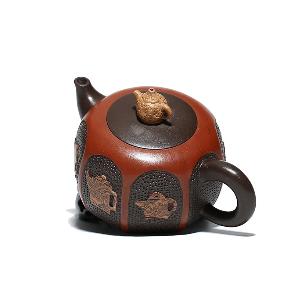 Yixing Purple Clay Teapot Pattern Teapot
