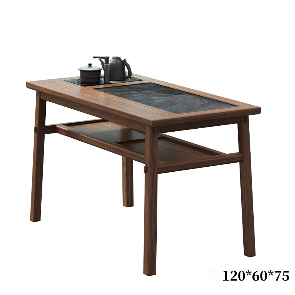 Traditional Elm Wood Small Tea Table – Umi Tea Sets