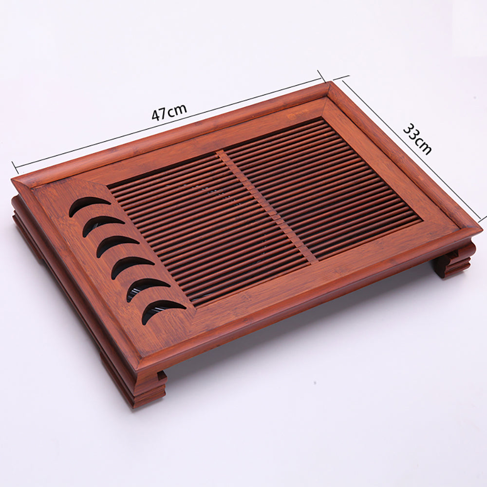 Hooked Moon Bamboo Tea Tray