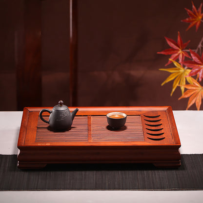 Hooked Moon Bamboo Tea Tray