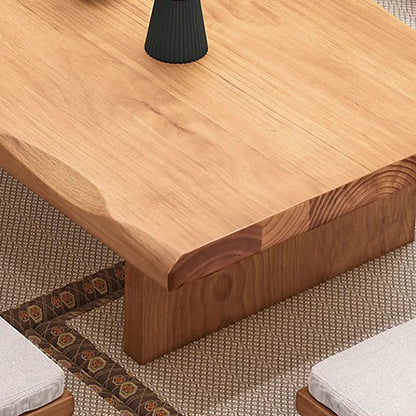 Pine Wood Low Table Tatami Tea Table Set