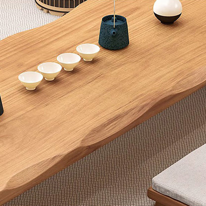 Pine Wood Low Table Tatami Tea Table Set