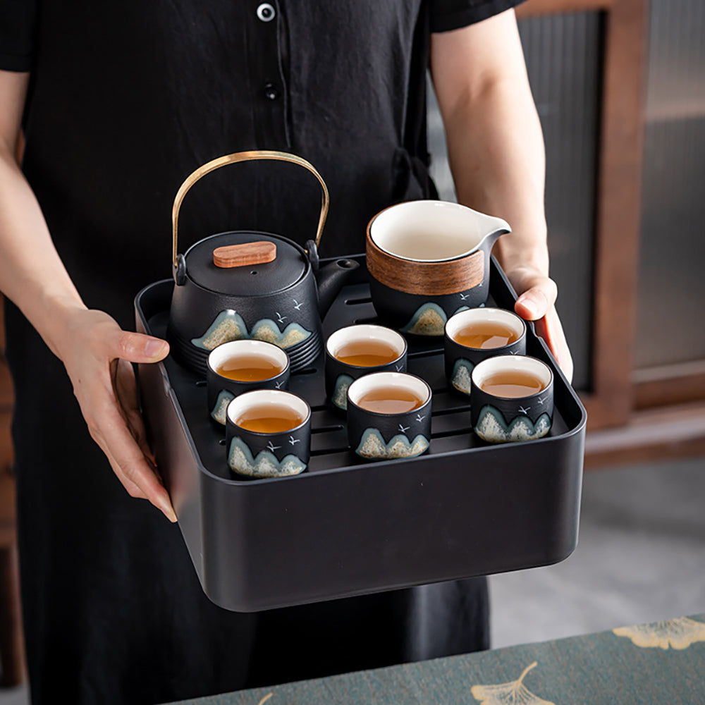 Multifunctional Japanesestyle Portable Tea Set Umi Tea Sets