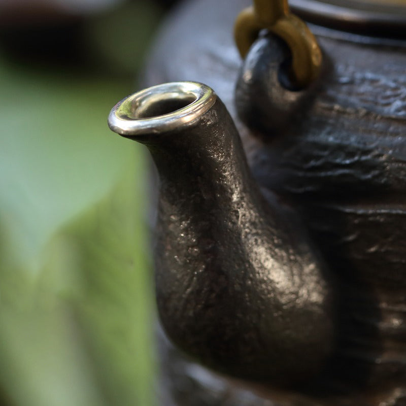 Zen Buddha Cast Iron Teapot