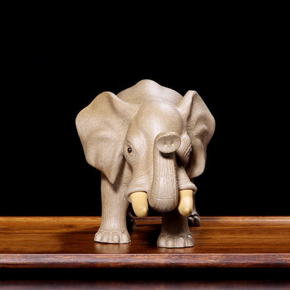 Yixing Clay Elephant Tea Pet