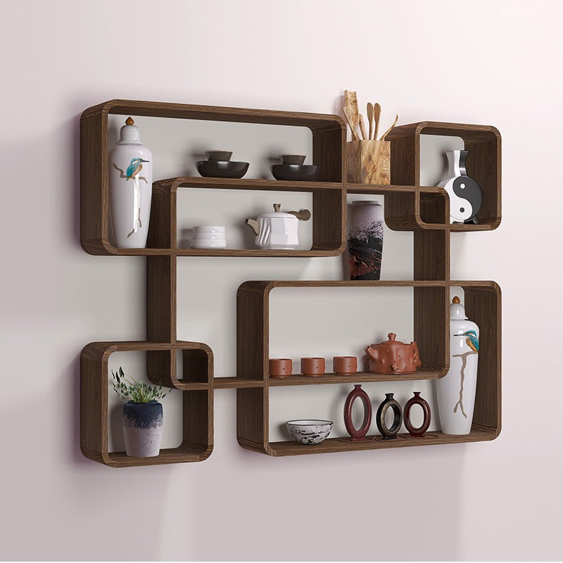 PANGA-PANGA Wall Mounted Curio Display Cabinet