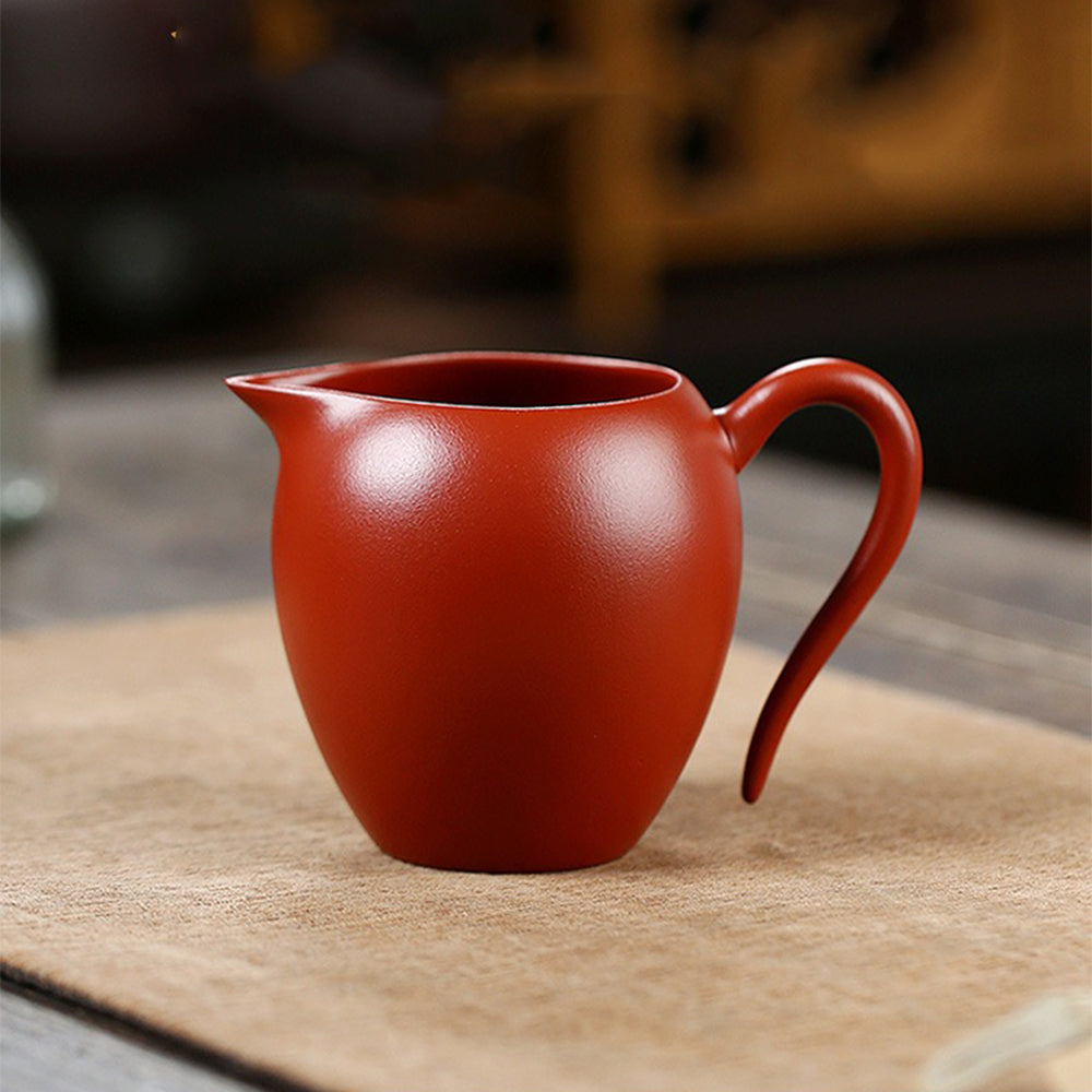 Yixing Red Clay Lotus Fair Cup