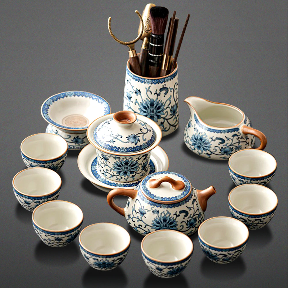 Traditional Chinese Tea Sets Charming Traditional Chinese Ceramic Tea