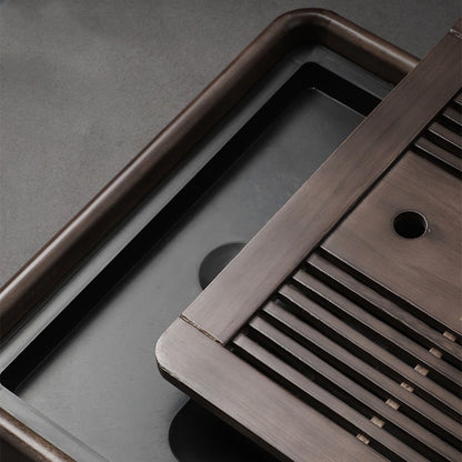 Lithocarpus Glaber Wood Gongfu Tea Tray