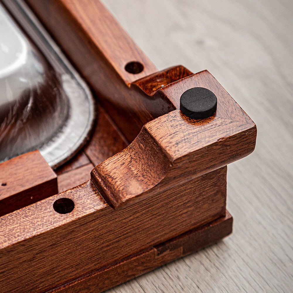 Fu Character Rosewood Gongfu Tea Tray
