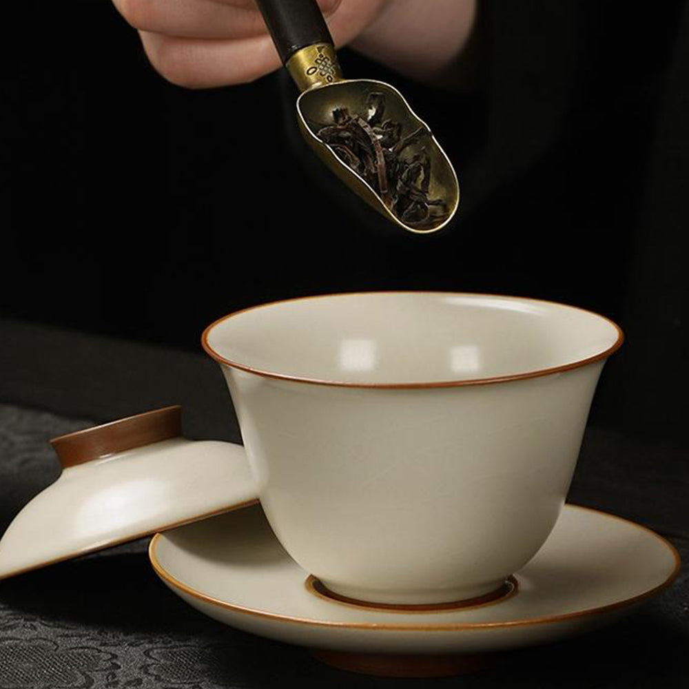 Yellow Ruyao Tea Set With Black Stone Tea Tray – Umi Tea Sets