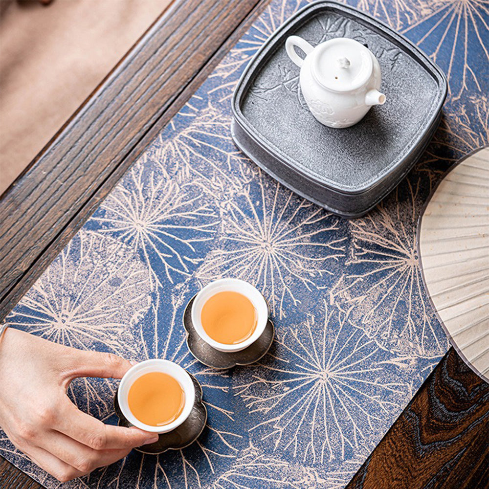 テーブル用品 Harrods tea mat Brocade Waterproof Tea Table Mat – Umi Tea Sets