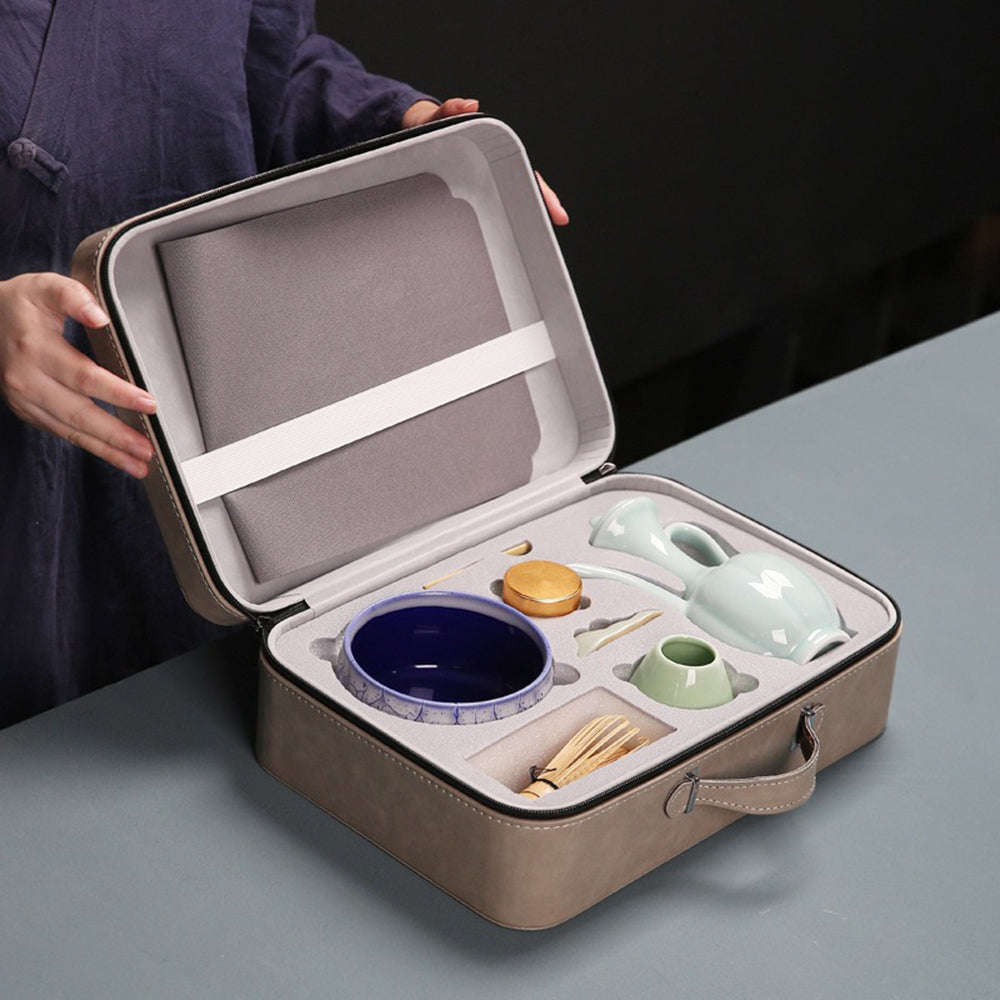 Matcha Green Tea Set With Travel Bag – Umi Tea Sets