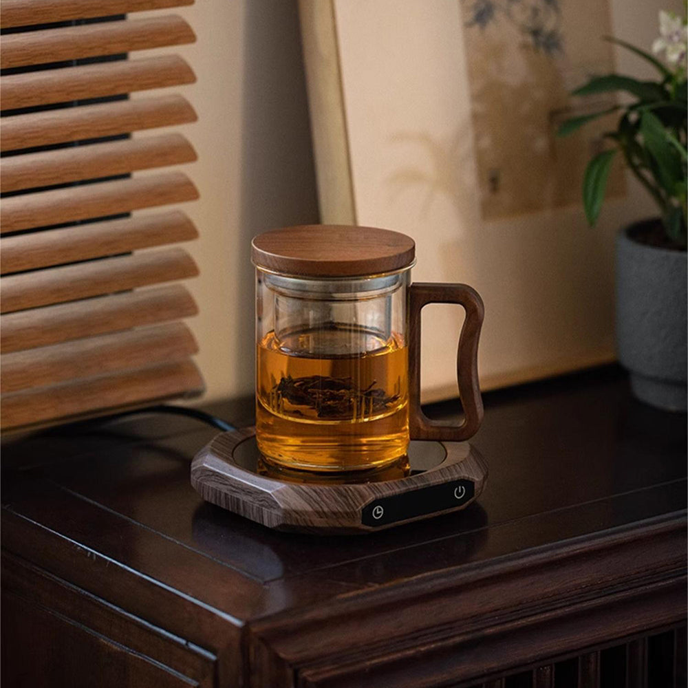 Portable Walnut Electronic Teapot Warmer – Umi Tea Sets