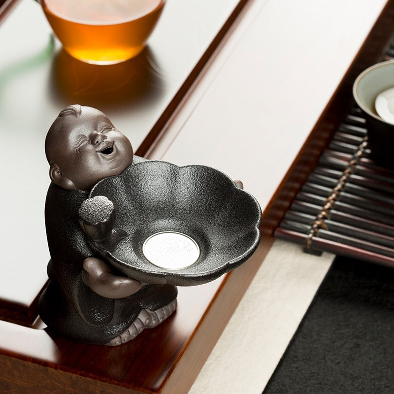 Little Smiling Buddha Tea Strainer