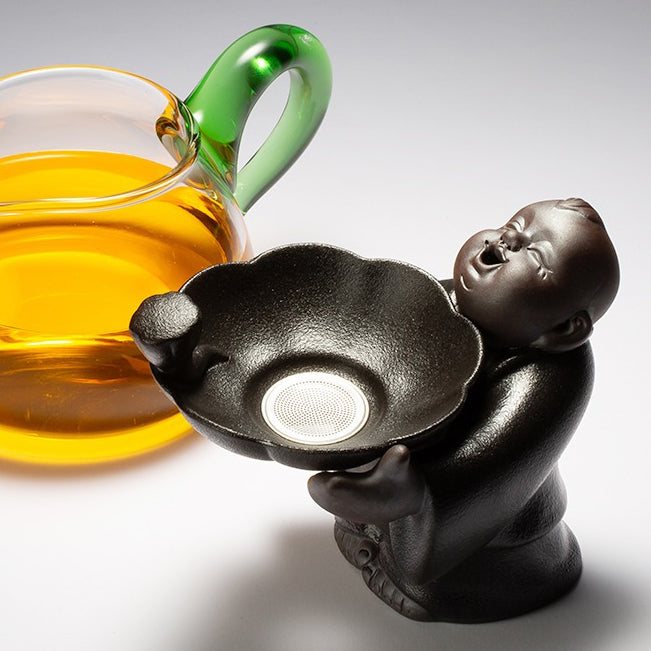 Little Smiling Buddha Tea Strainer