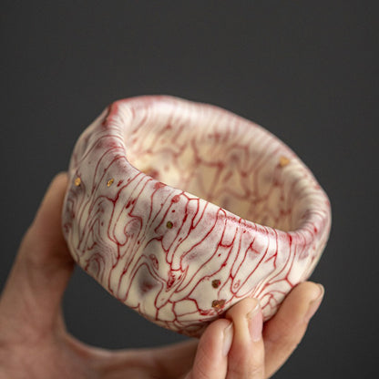 Pink Magma Kung Fu Tea Cup