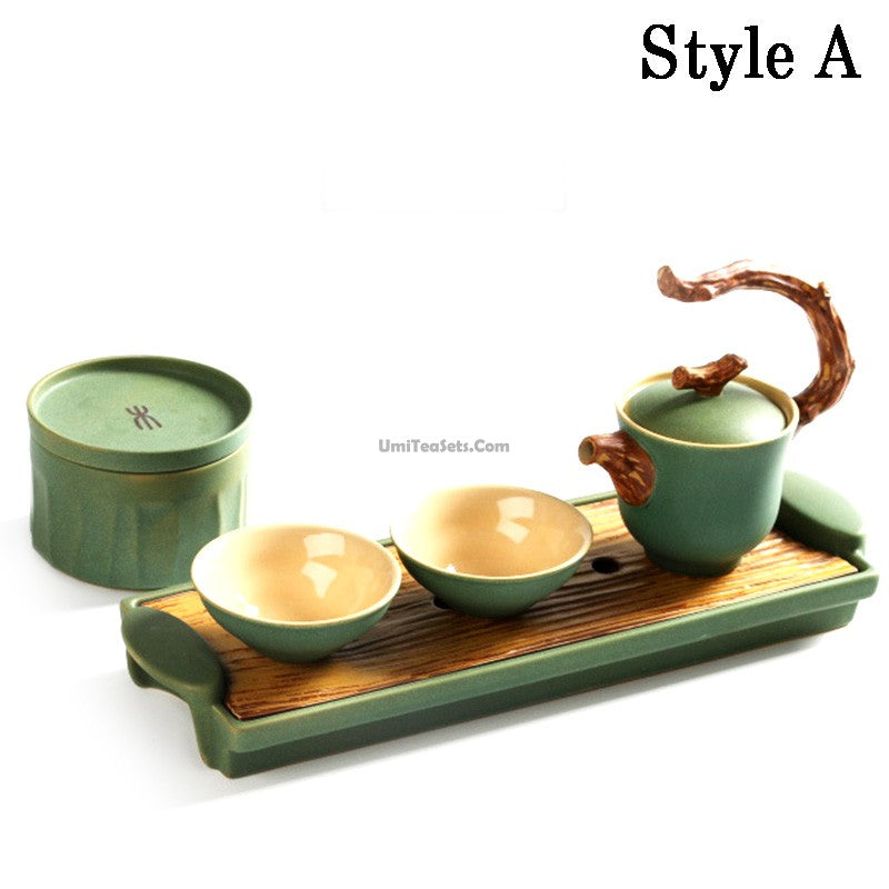 Five Elements Japanese Tea Set