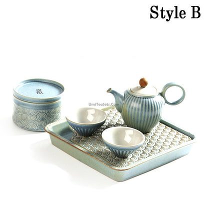 Five Elements Japanese Tea Set