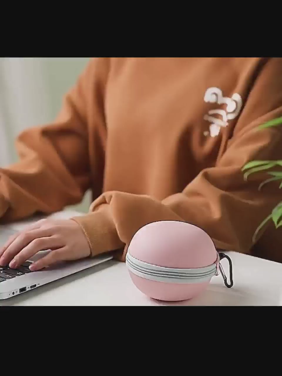 Pink Porcelain Jasmine Travel Tea Set