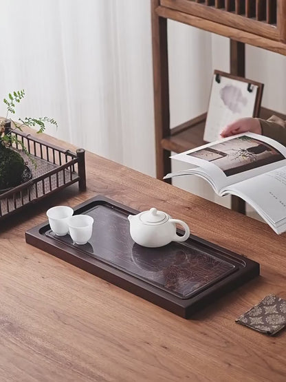 Color Change Dunhuang Bamboo Tea Tray