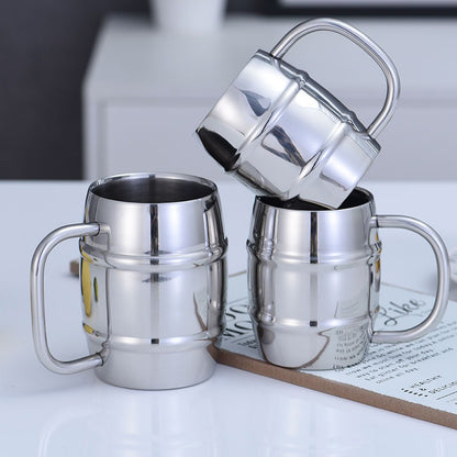 Double Wall Stainless Steel Beer Cup