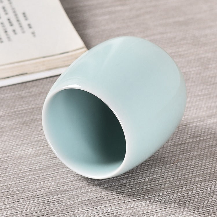 Japanese Celadon Tea Cup (Set of 2)