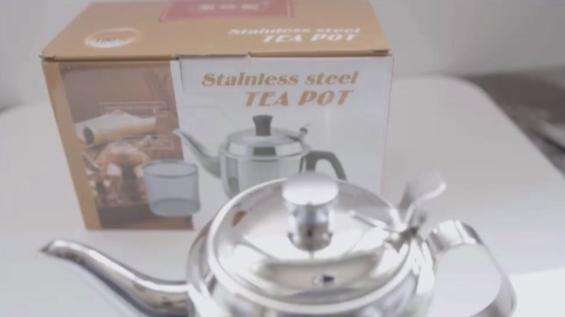 Stainless Steel Tea Kettle With Infuer