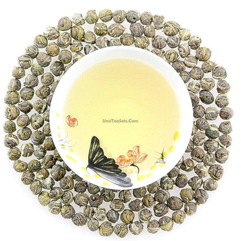 Dragon Pearl Jasmine Green Tea - COLORFULTEA