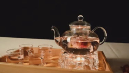 Heart Shaped Teapot Candle Warmer