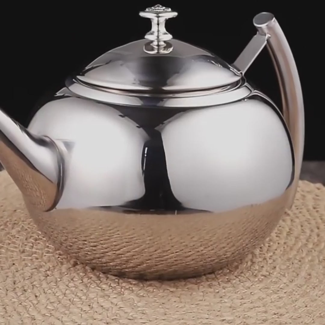 Adiabatic Stainless Steel Teapot