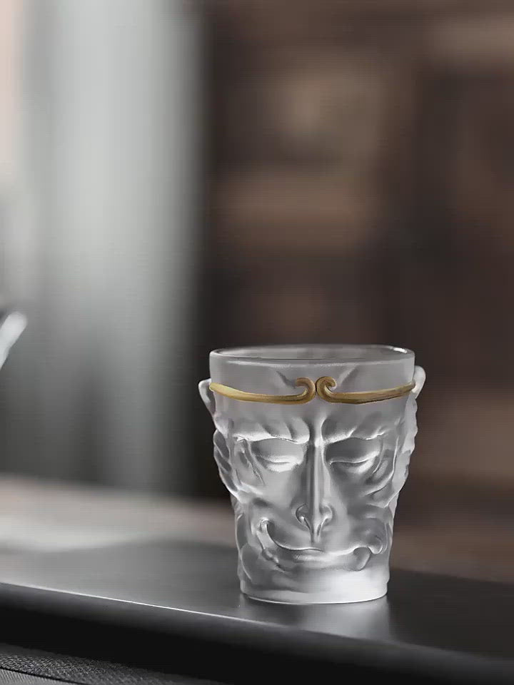 Sun WuKong Glass Tea Cup