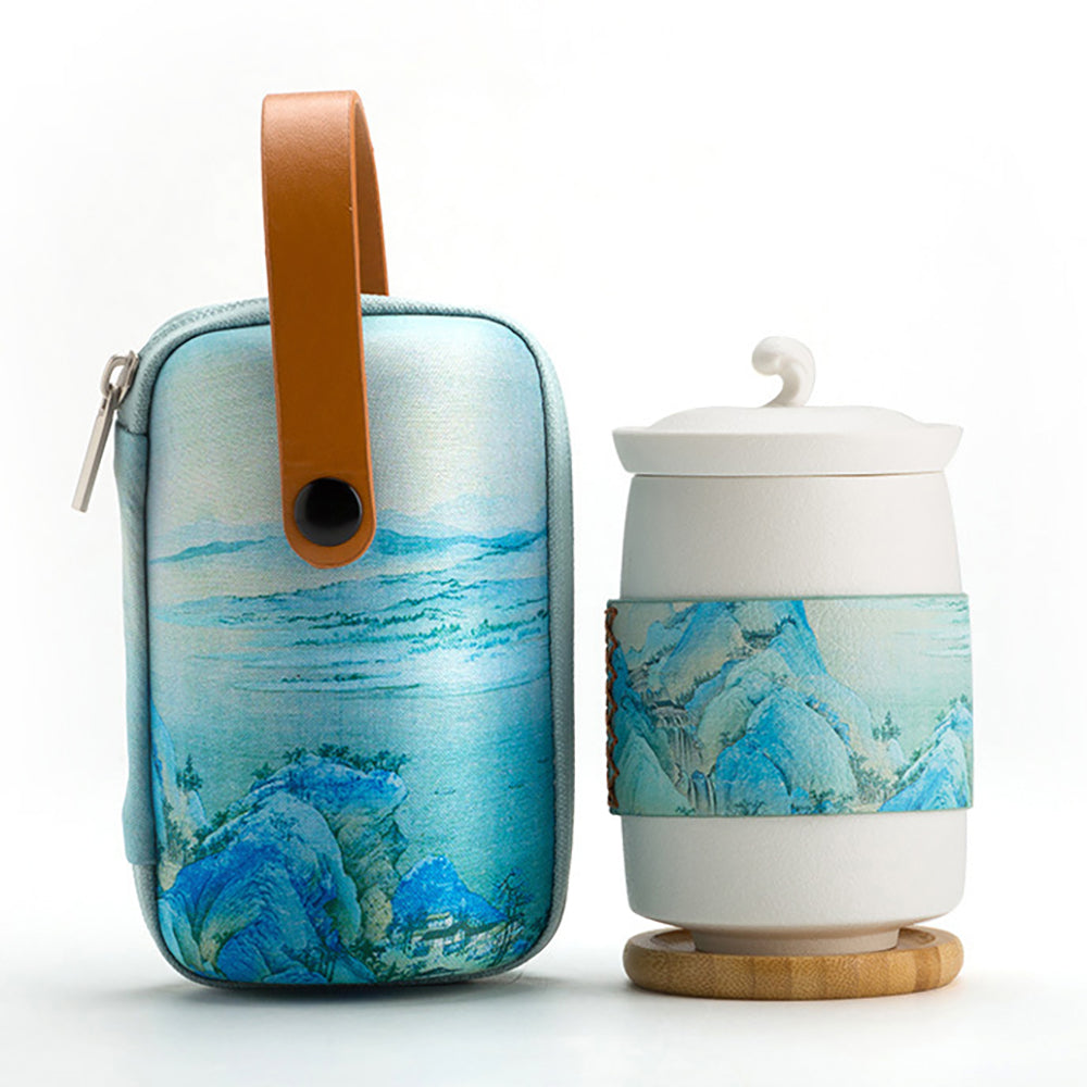 Mountain and River Travel Tea Set